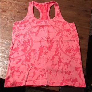 Lululemon pink tank top - size 6